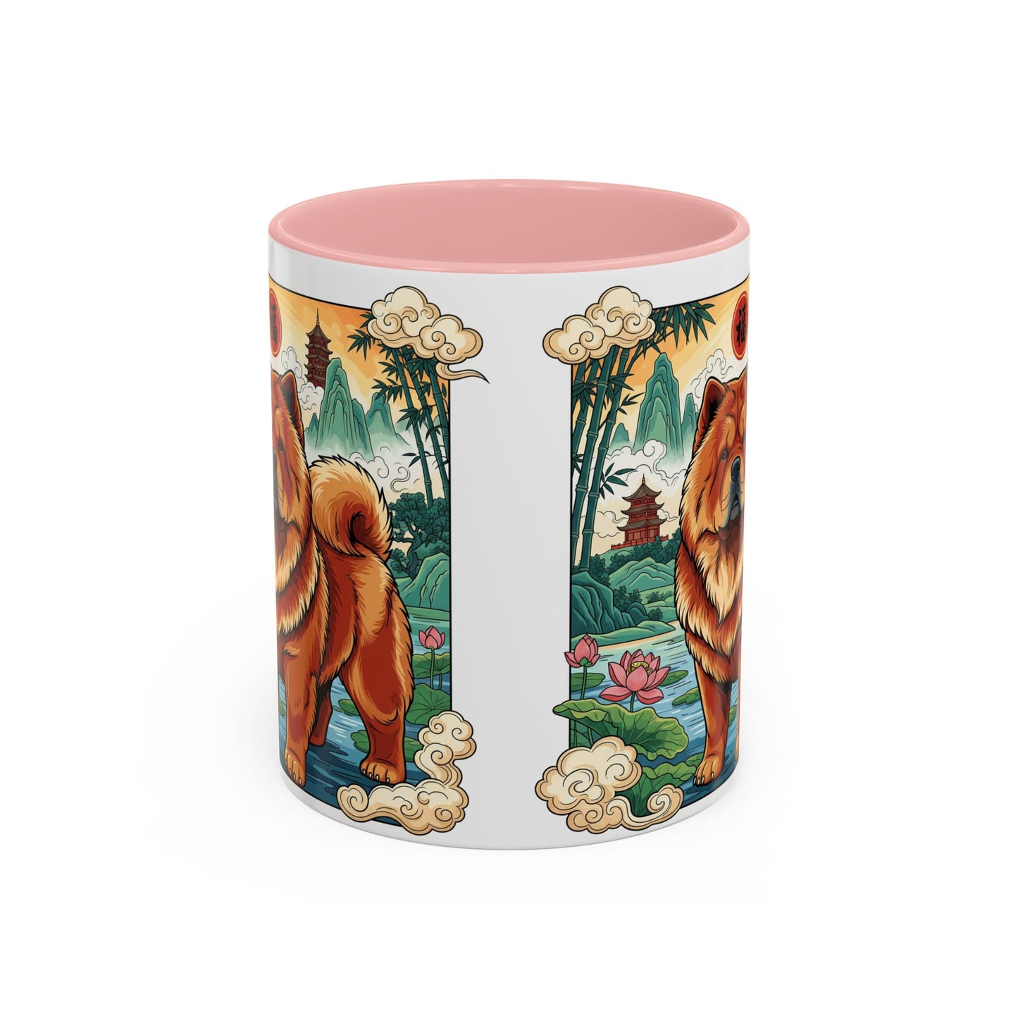 Chow Chow Accent Coffee Mug - Perfect Gift for Dog Lovers