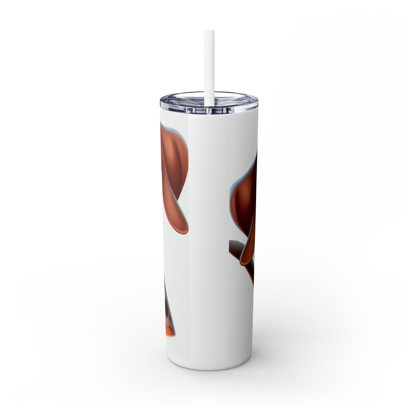 Braque du Bourbonnais Tumbler with Straw, 20oz