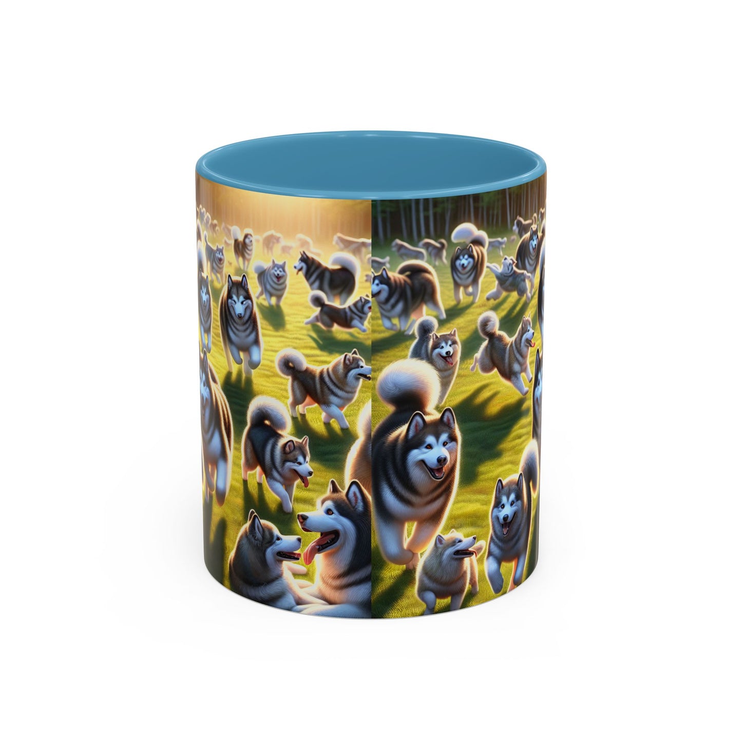 Alaskan Malamute Accent Coffee Mug - Perfect Gift for Dog Lovers