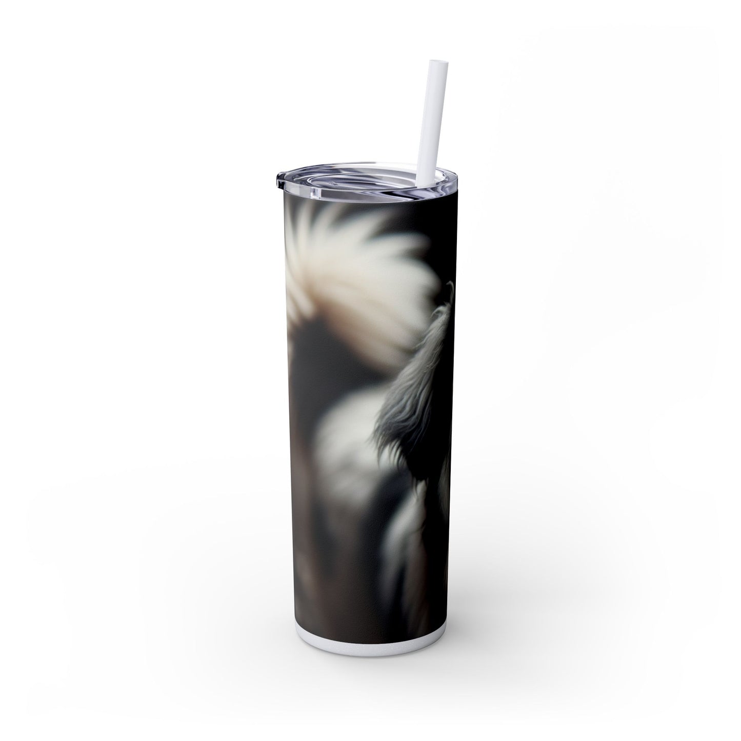 Romanian Mioritic Shepherd Dog Tumbler with Straw, 20oz