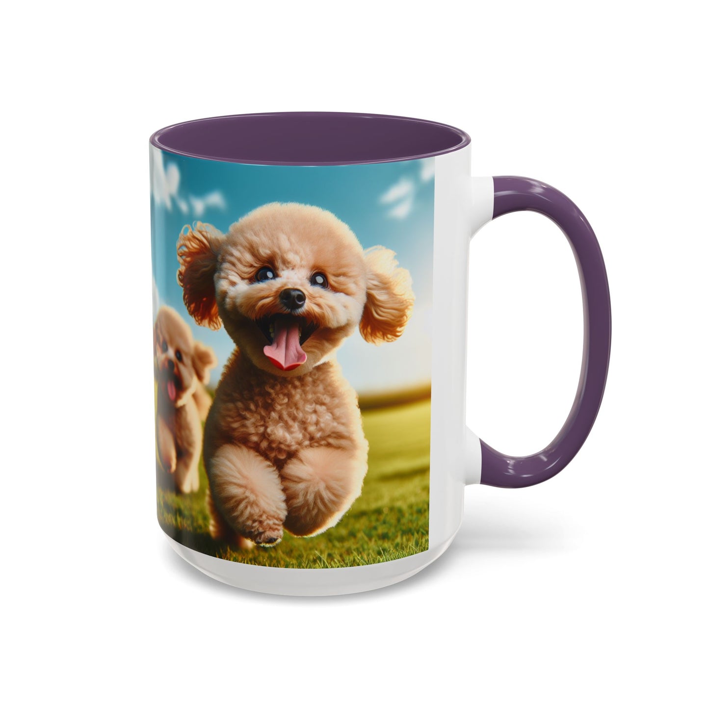Toy Poodle Accent Coffee Mug - Perfect Gift for Dog Lovers