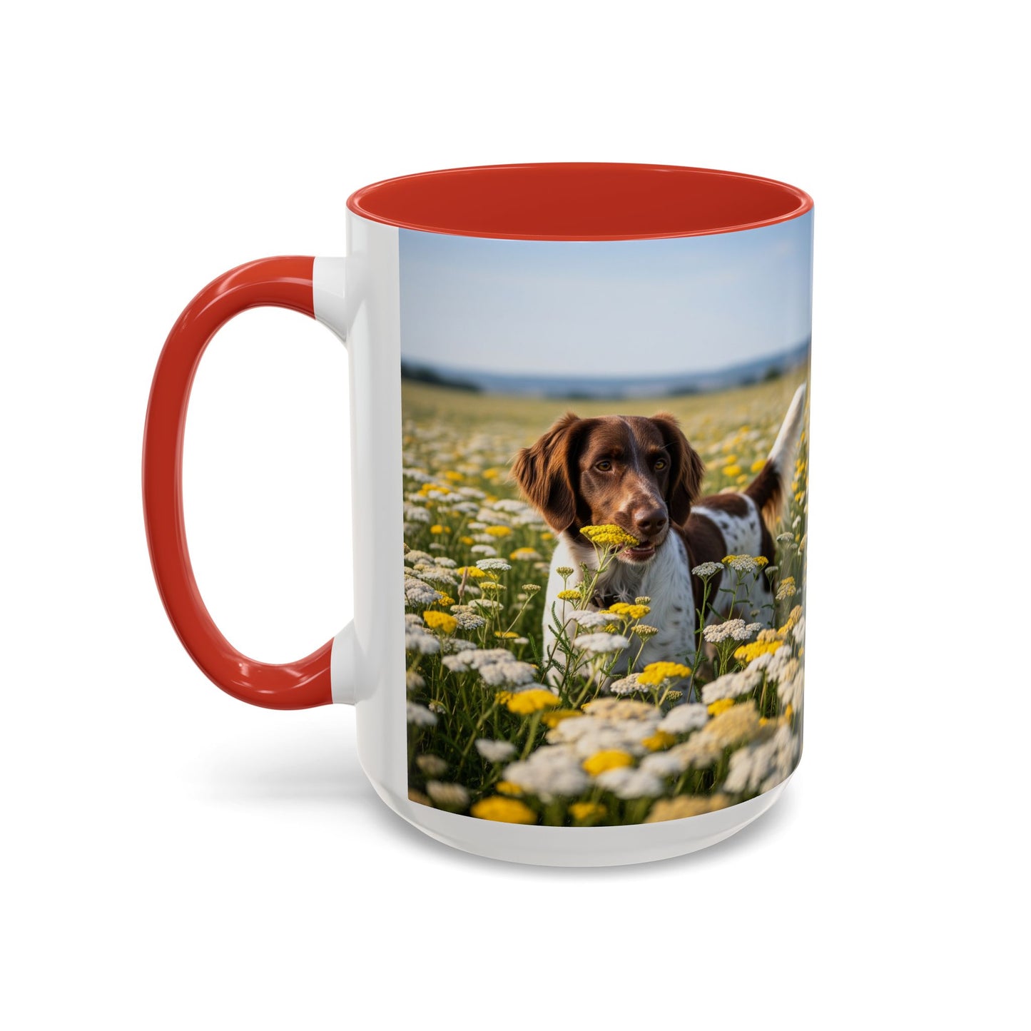 Drentsche Patrijshond Accent Coffee Mug - Perfect Gift for Dog Lovers