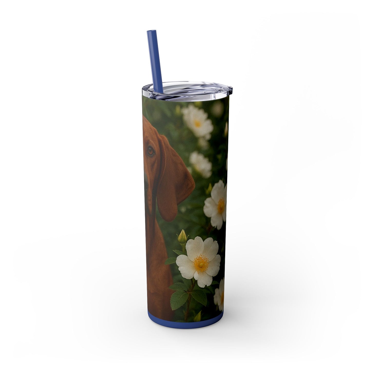 Redbone Coonhound Tumbler with Straw, 20oz