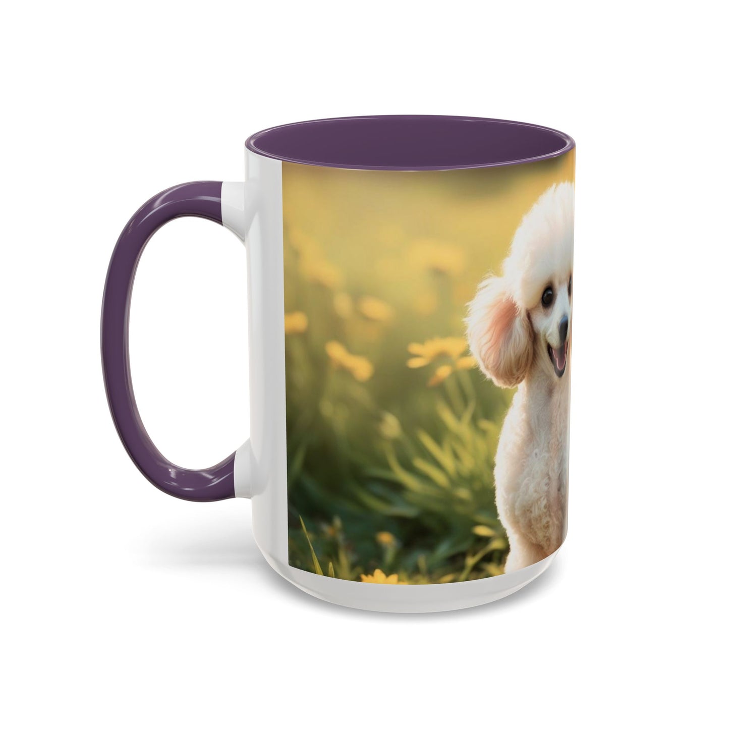Miniature Poodle Accent Coffee Mug - Perfect Gift for Dog Lovers