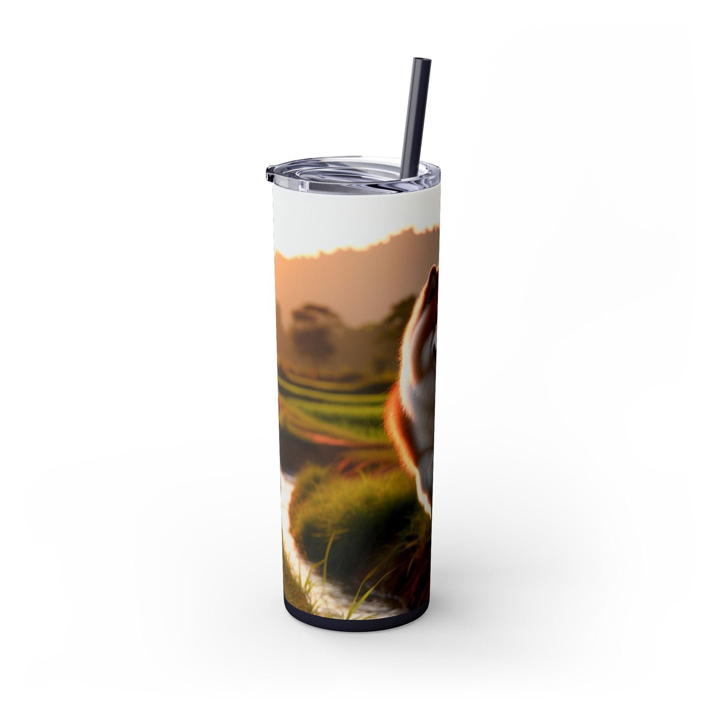 Thai Bangkaew Tumbler with Straw, 20oz