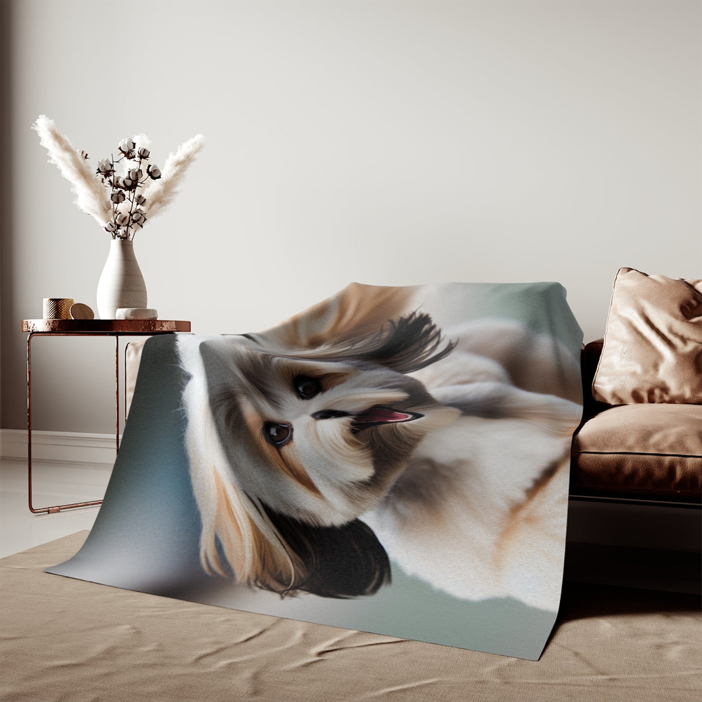 Lowchen Sweatshirt Blanket