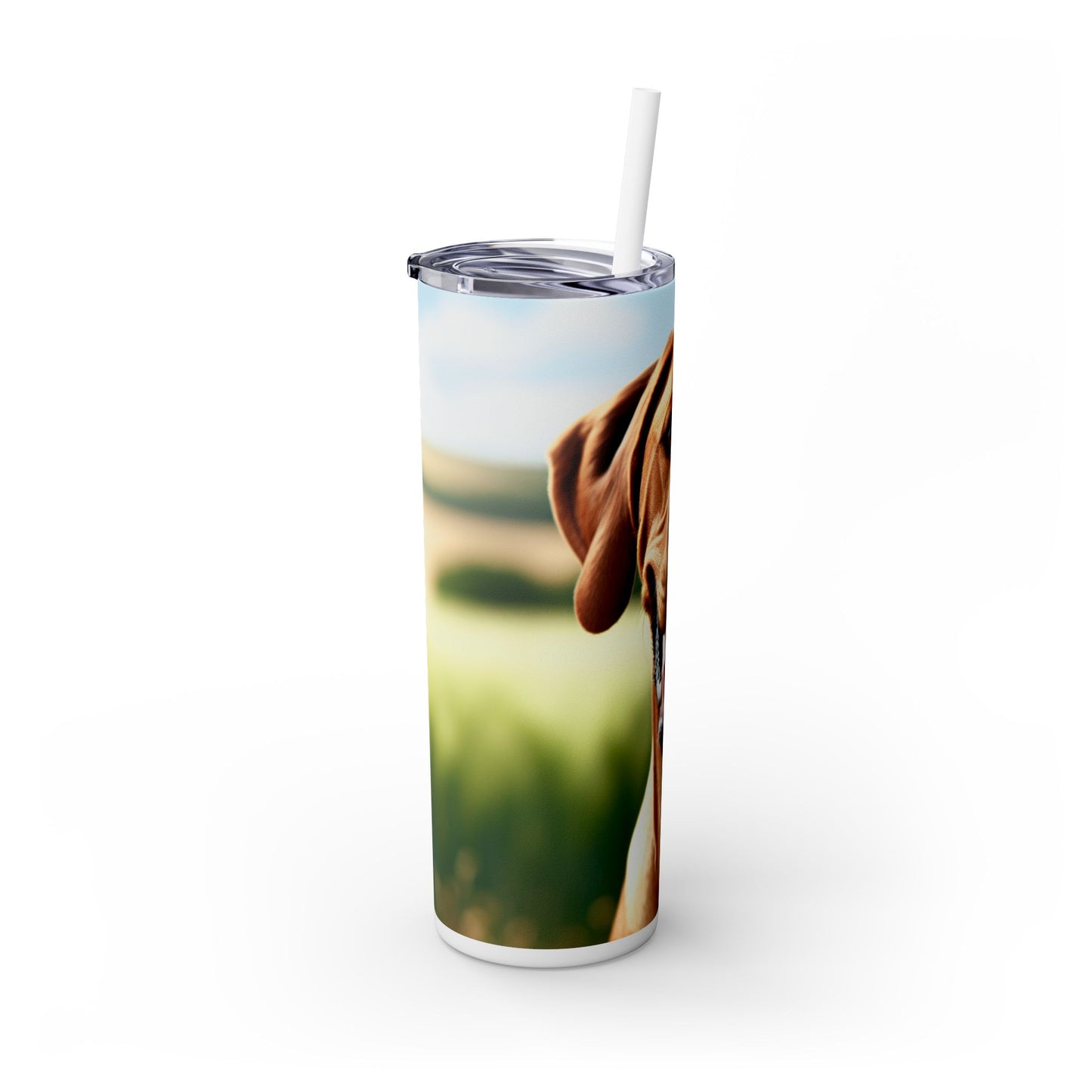 Portuguese Pointer Tumbler with Straw, 20oz