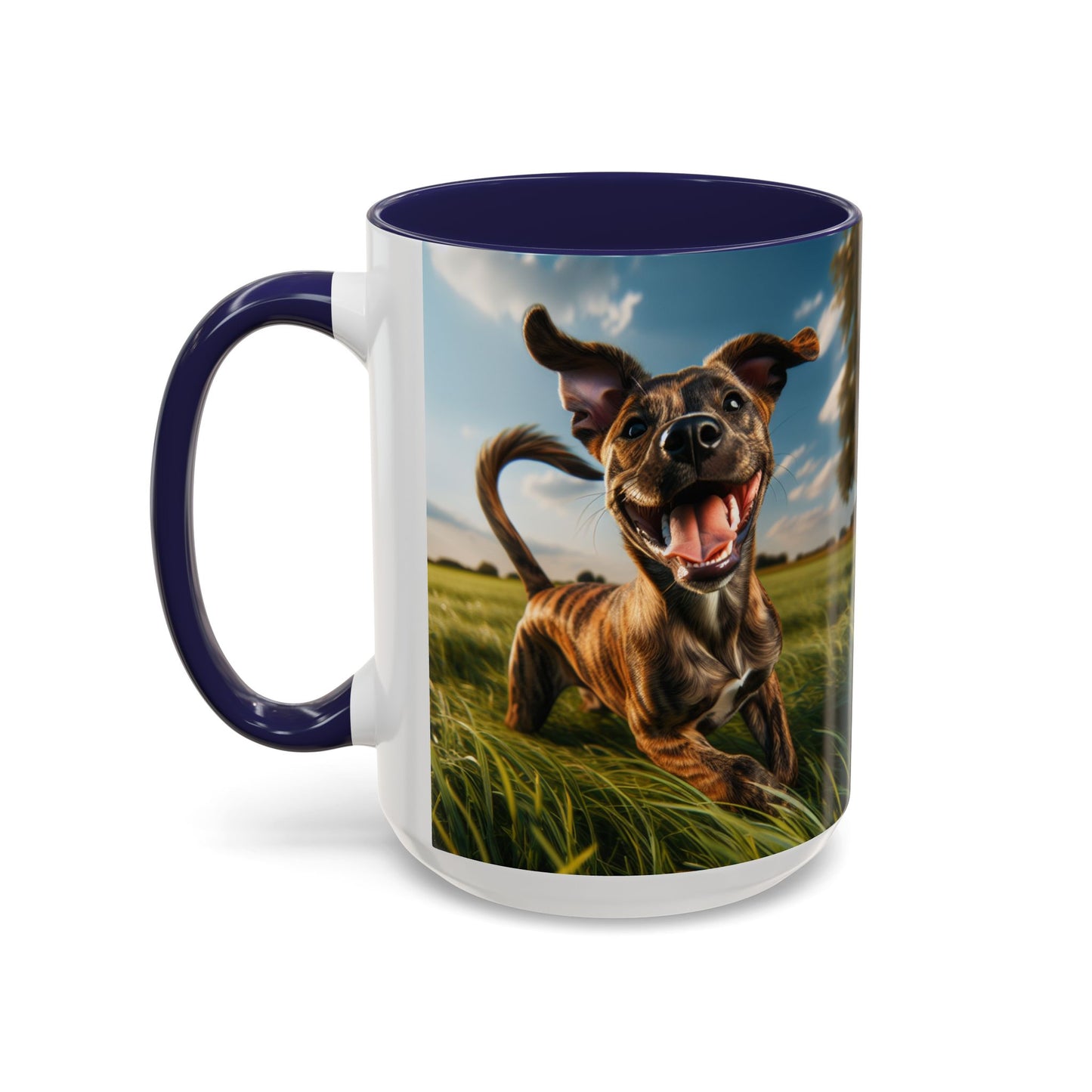 Treeing Tennessee Brindle Accent Coffee Mug - Perfect Gift for Dog Lovers