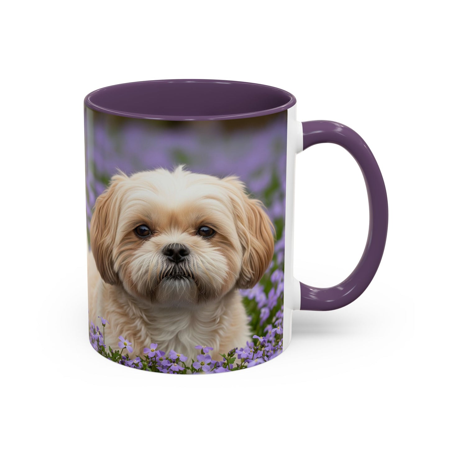 Shih-poo Accent Coffee Mug - Perfect Gift for Dog Lovers