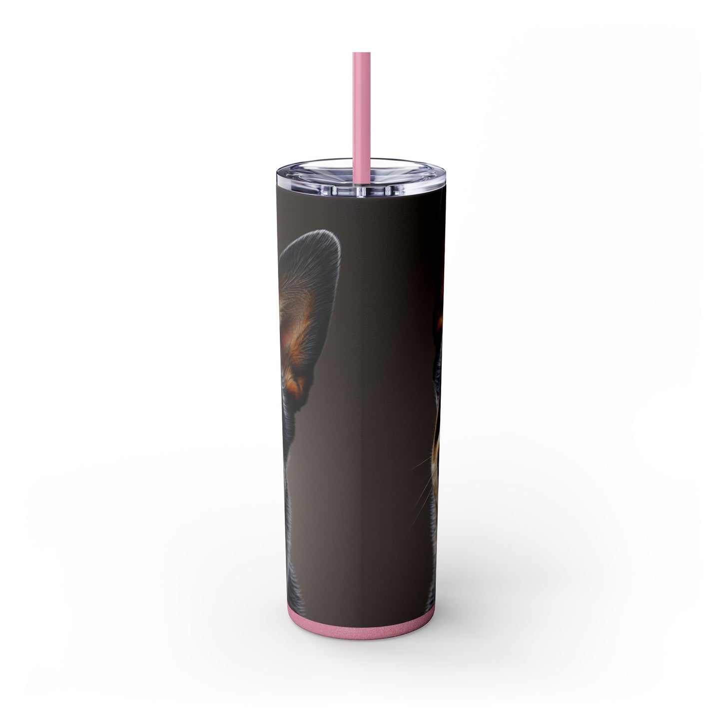 Australian Cattle Dog Tumbler with Straw, 20oz