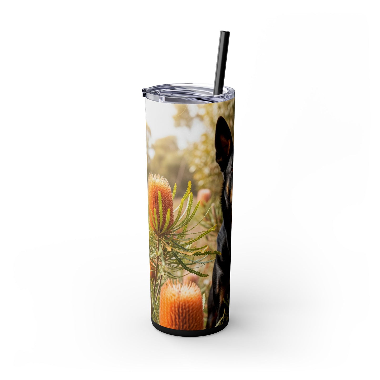 Working Kelpie Tumbler with Straw, 20oz
