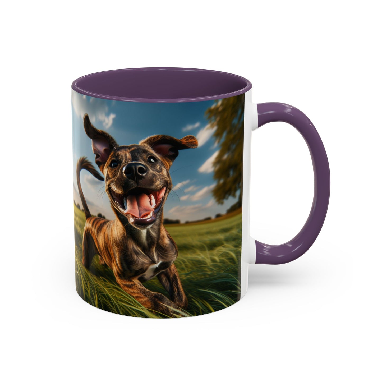 Treeing Tennessee Brindle Accent Coffee Mug - Perfect Gift for Dog Lovers