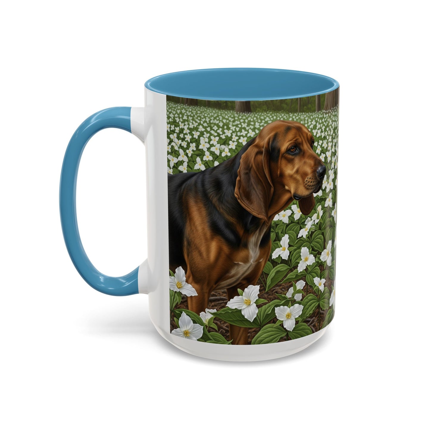 Treeing Walker Coonhound Accent Coffee Mug - Perfect Gift for Dog Lovers