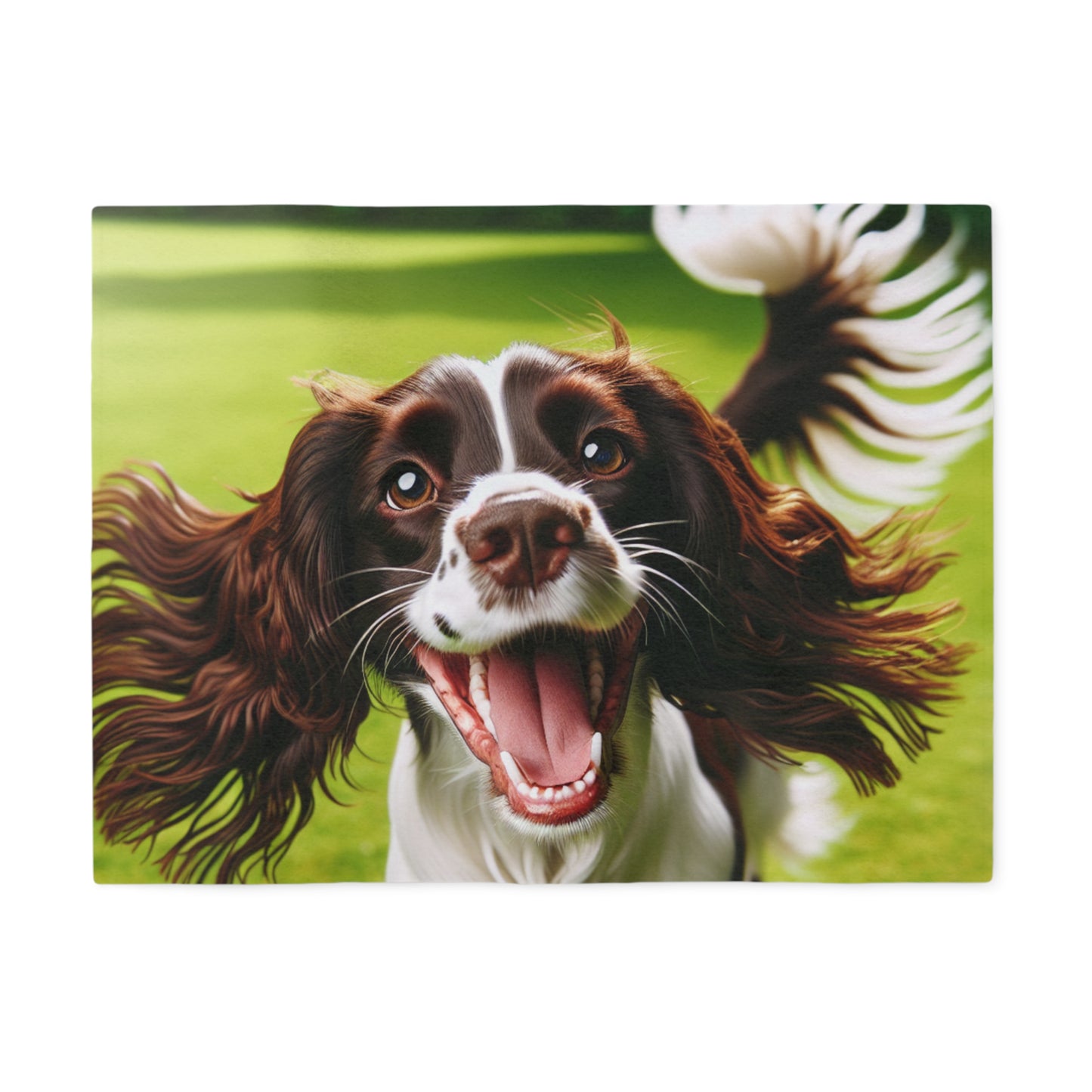 English Springer Spaniel Sweatshirt Blanket