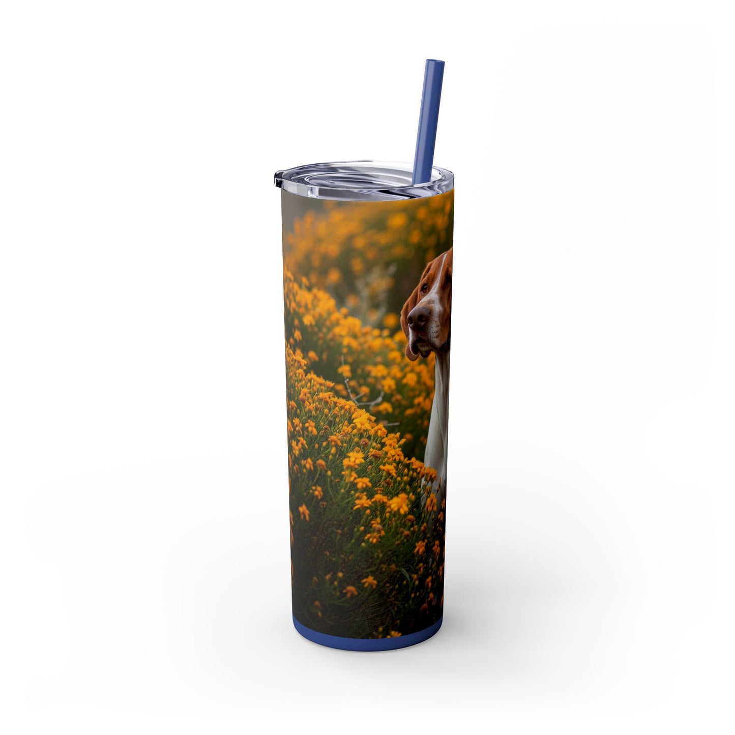 Portuguese Pointer Tumbler with Straw, 20oz