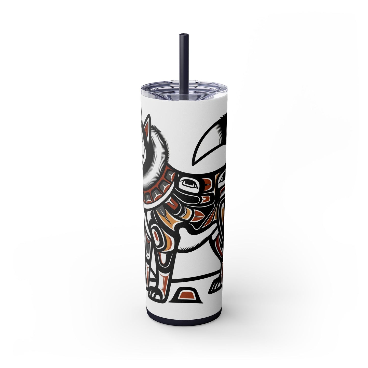 Siberian Husky Tumbler with Straw, 20oz