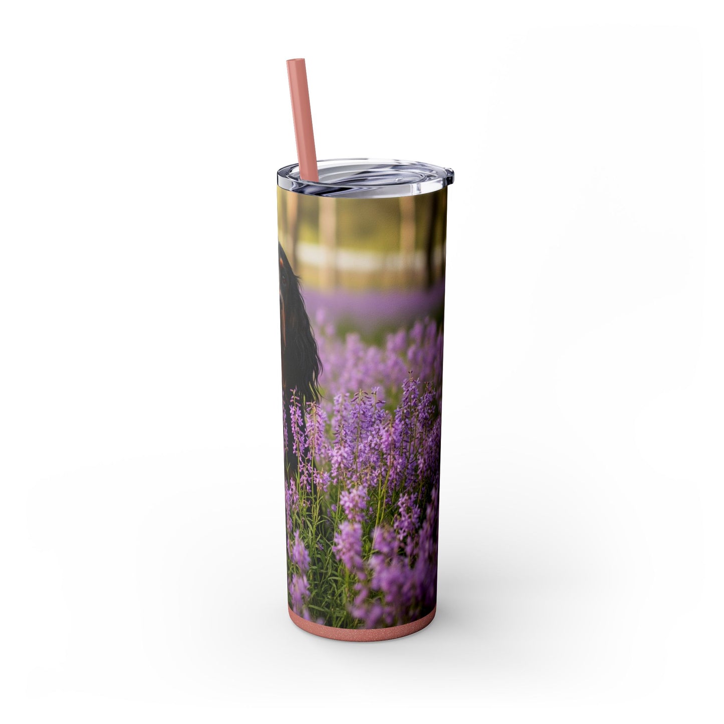 Gordon Setter Tumbler with Straw, 20oz