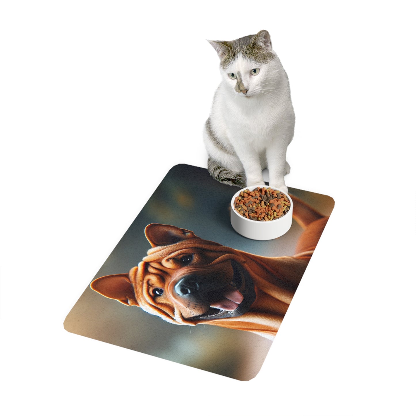 Pet Food Mat (12x18) - Chinese Chongqing