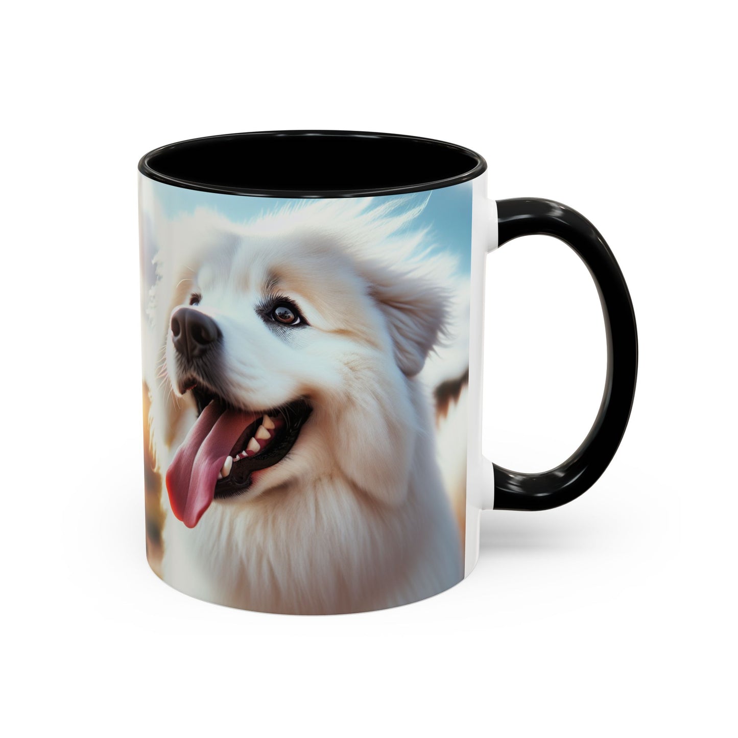 Pyrenean Mountain Dog Accent Coffee Mug - Perfect Gift for Dog Lovers