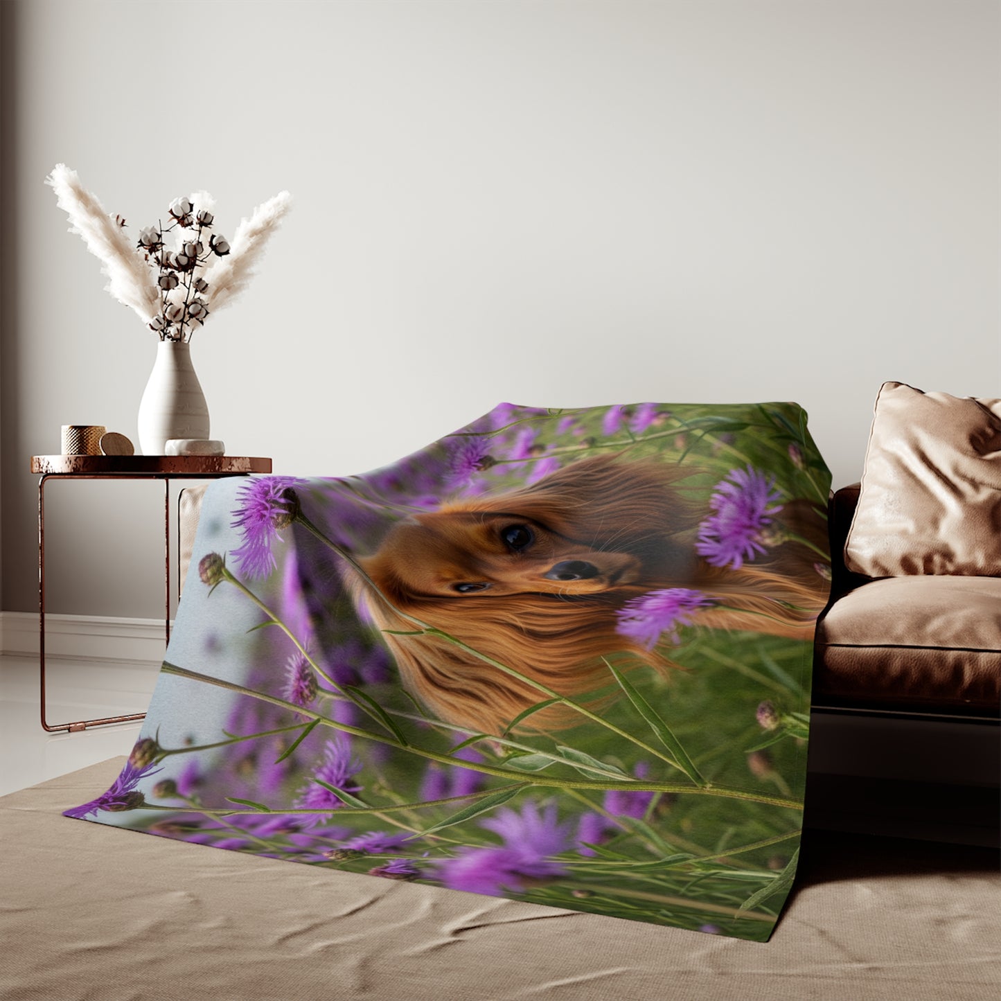 English Toy Spaniel Sweatshirt Blanket