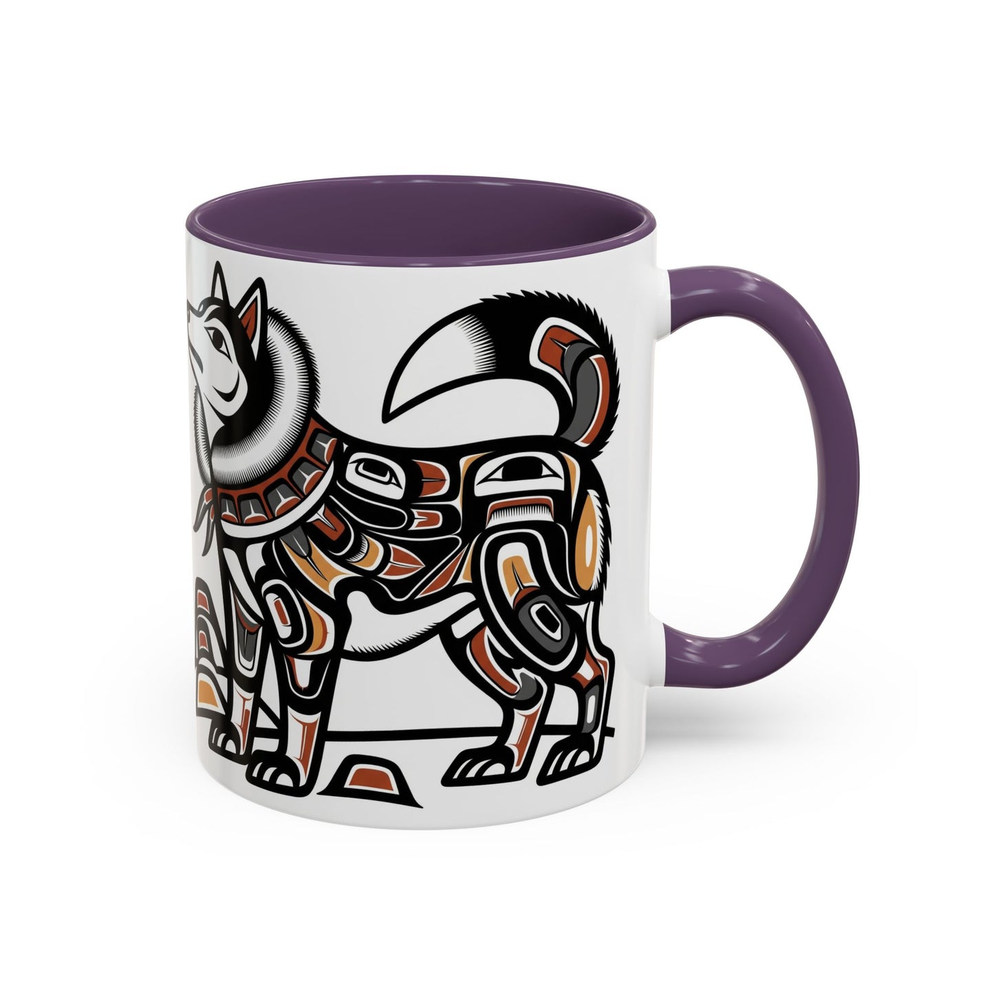 Siberian Husky Accent Coffee Mug - Perfect Gift for Dog Lovers