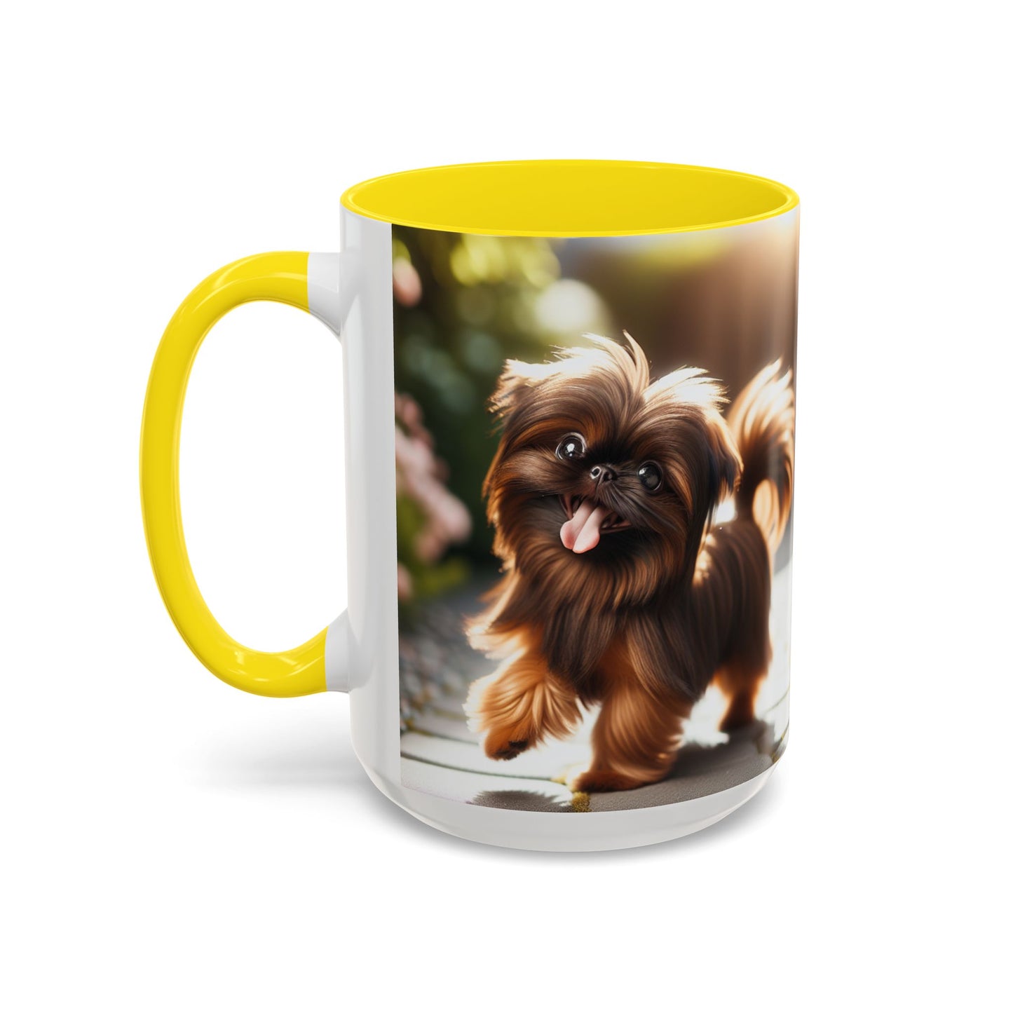 Silky Brussels Accent Coffee Mug - Perfect Gift for Dog Lovers