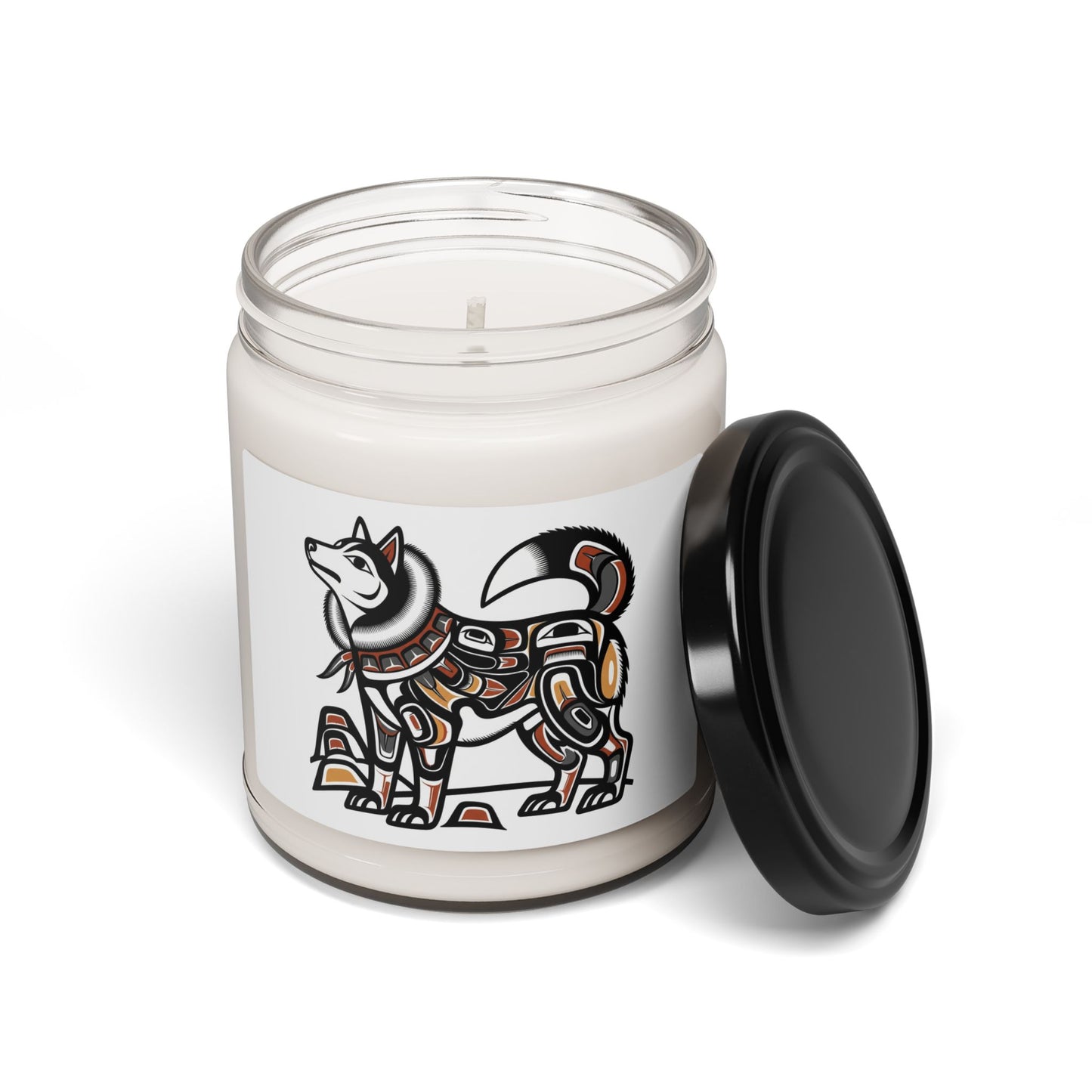 Siberian Husky- Scented Soy Candle, 9oz