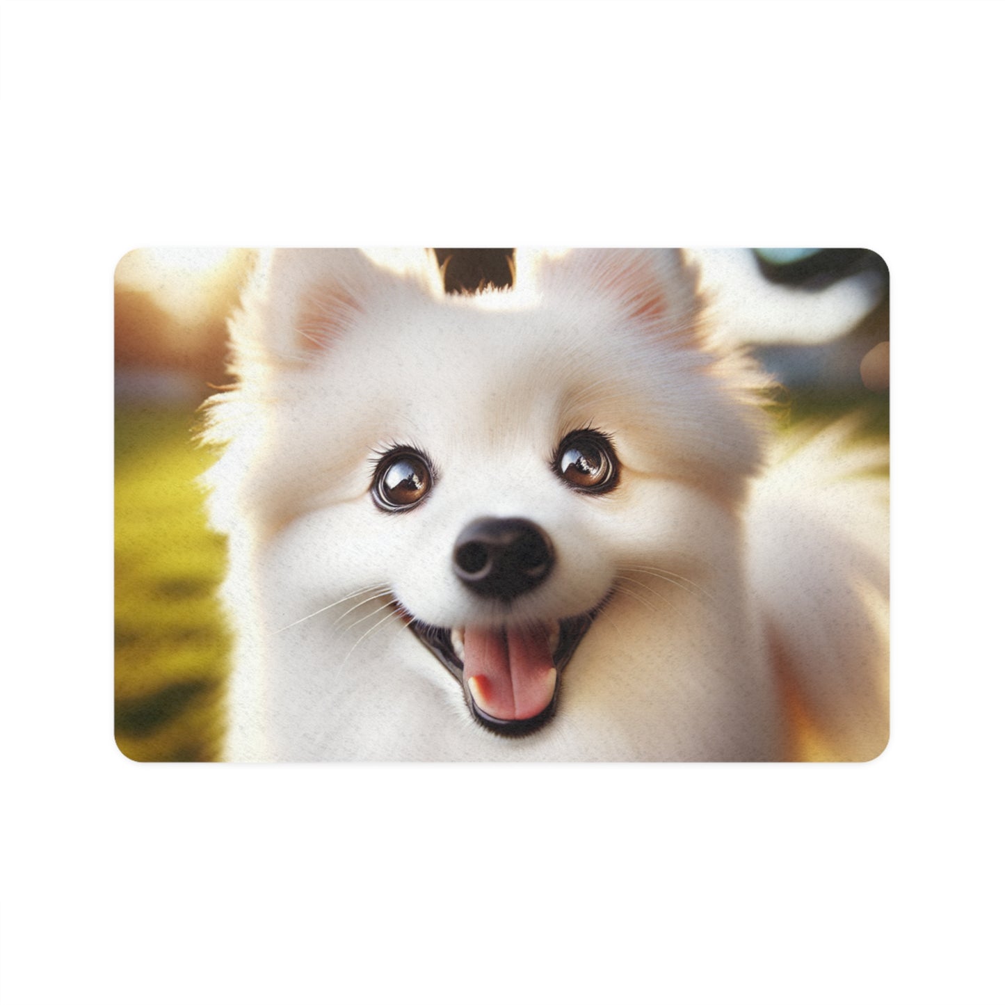 Pet Food Mat (12x18) - Volpino Italiano
