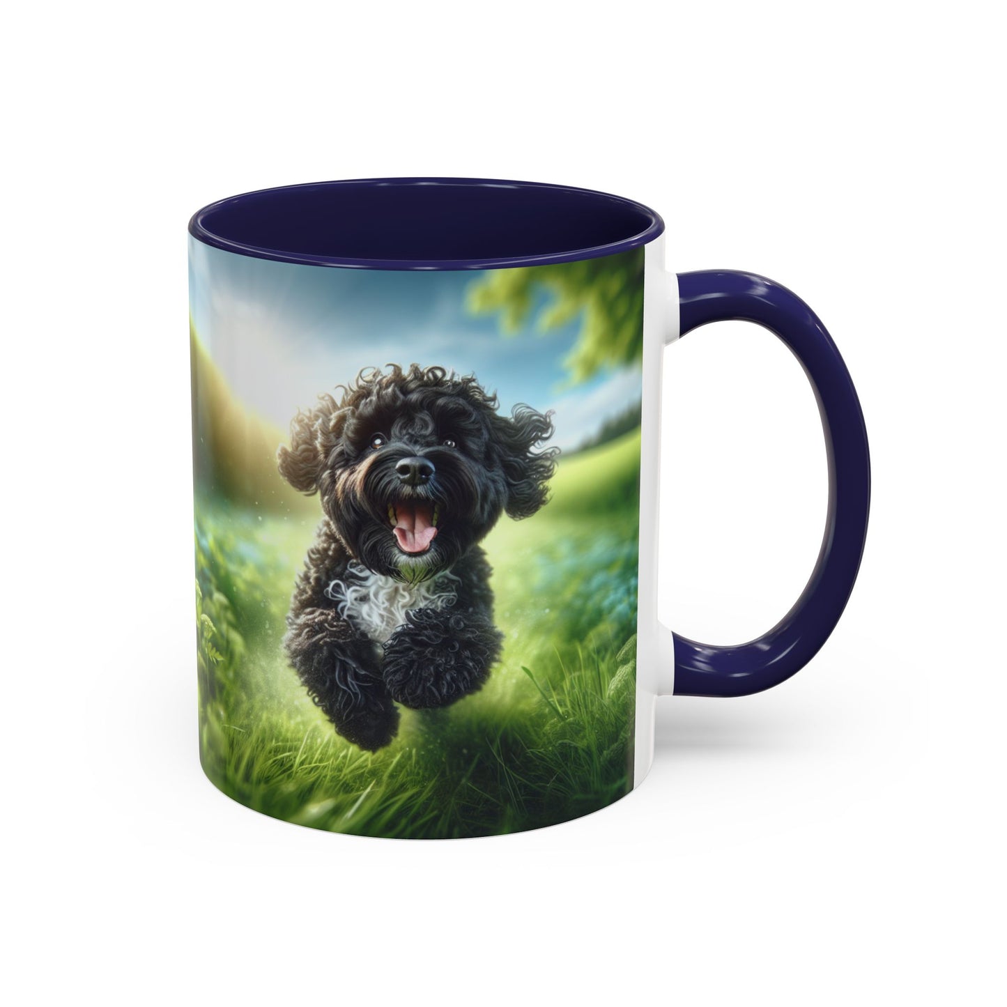 Portuguese Water Dog Accent Coffee Mug - Perfect Gift for Dog Lovers
