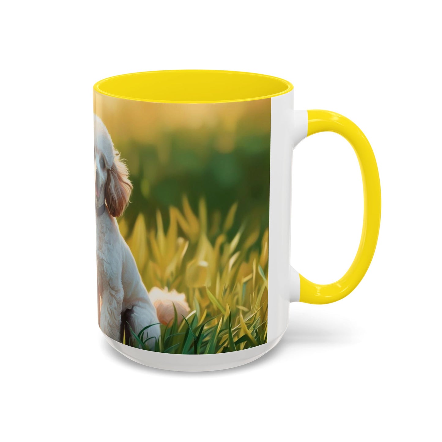 Taza de café con diseño de caniche miniatura: el regalo perfecto para los amantes de los perros.