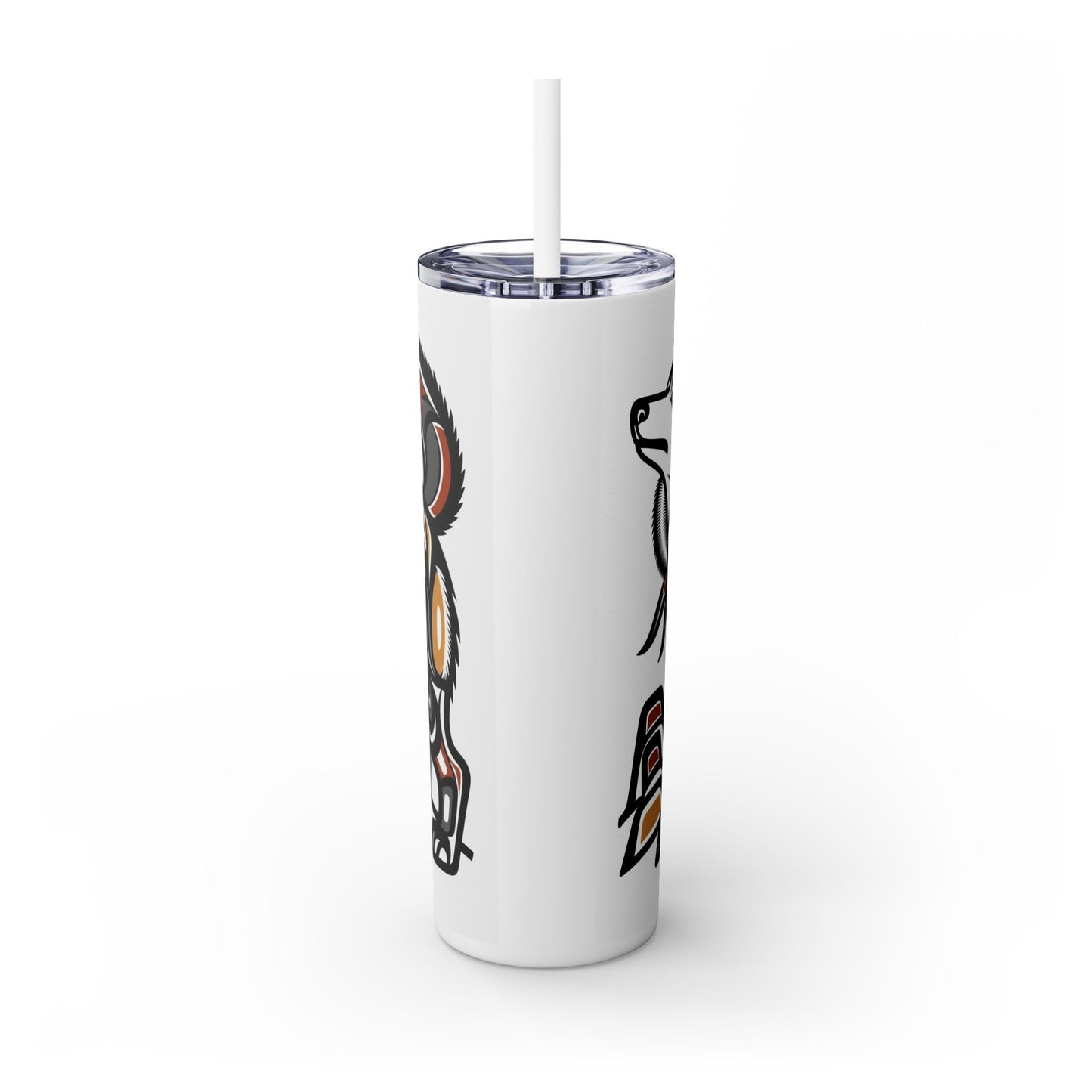 Siberian Husky Tumbler with Straw, 20oz