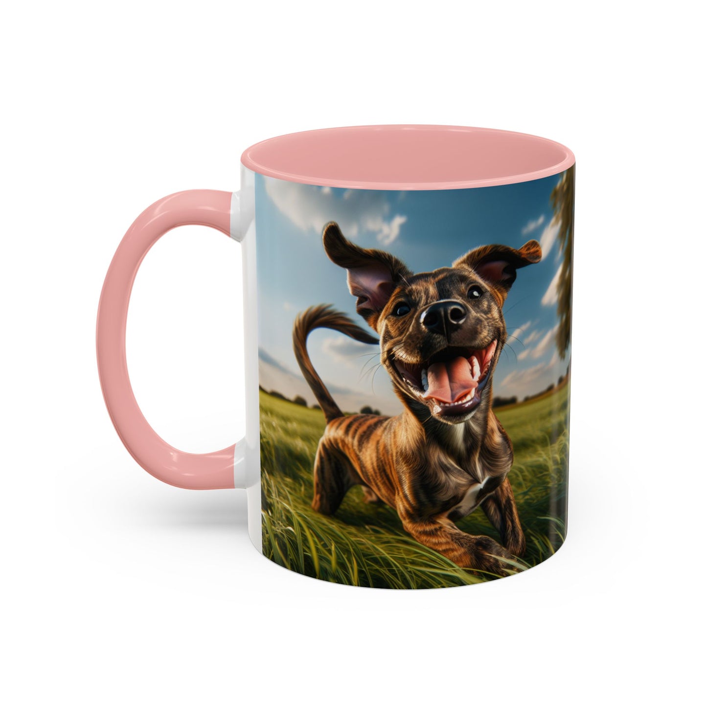 Treeing Tennessee Brindle Accent Coffee Mug - Perfect Gift for Dog Lovers