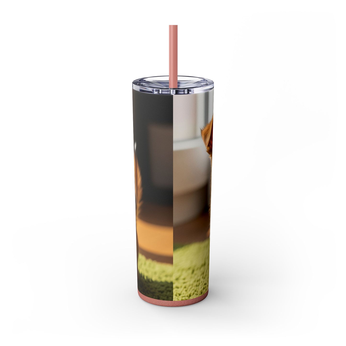 Toi Leo Tumbler with Straw, 20oz