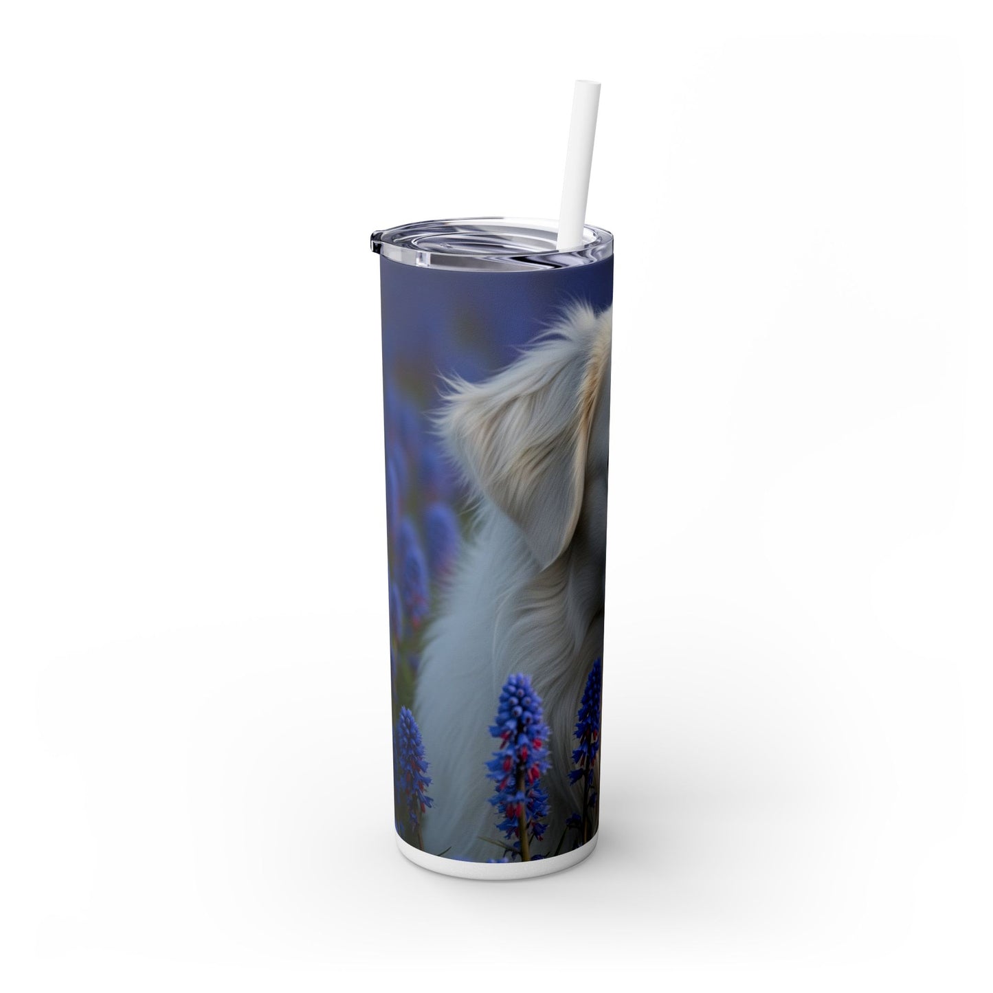 Portuguese Sheepdog Tumbler with Straw, 20oz