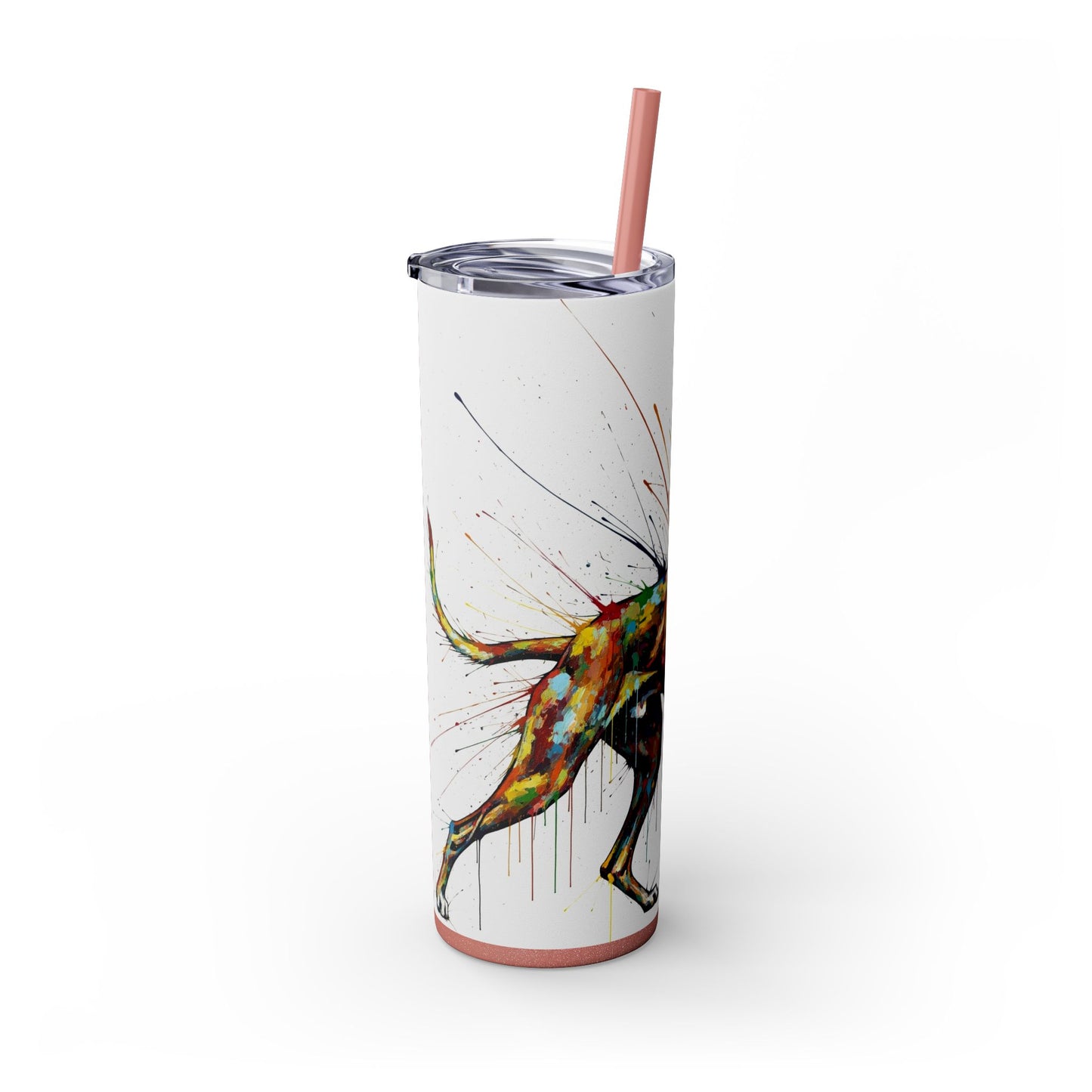 Azawakh Tumbler with Straw, 20oz