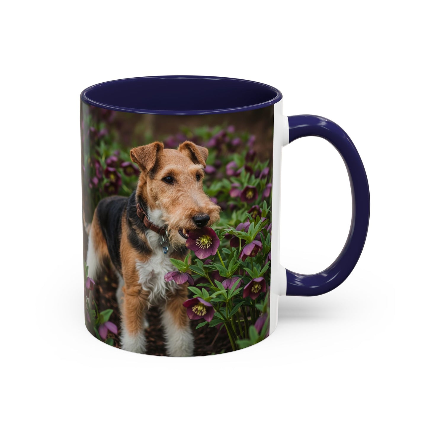 Wire Fox Terrier Accent Coffee Mug - Perfect Gift for Dog Lovers
