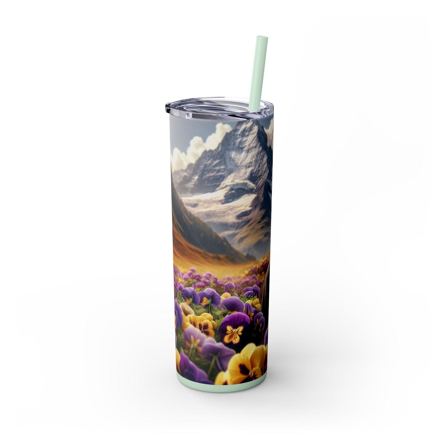 Greater Swiss Mountain Dog Tumbler with Straw, 20oz