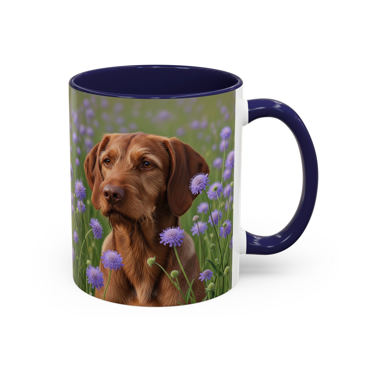 Hungarian Wirehaired Vizsla Accent Coffee Mug - Perfect Gift for Dog Lovers