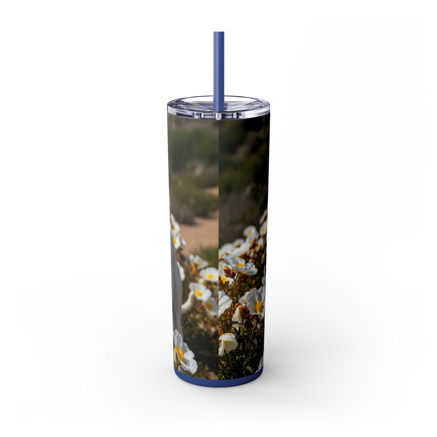 Ibizan Hound Tumbler with Straw, 20oz