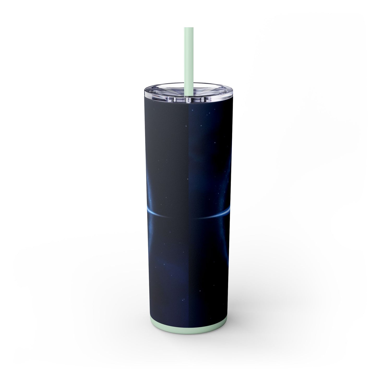 North Star Skinny Tumbler with Straw, 20oz
