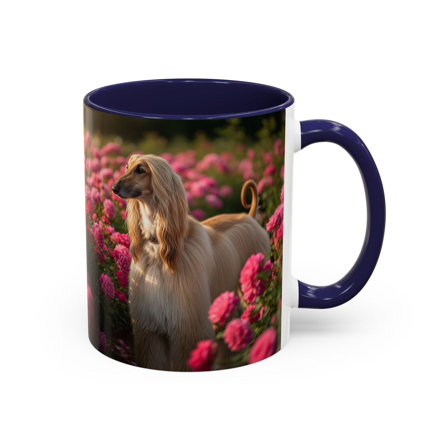 Afghan Hound Accent Coffee Mug - Perfect Gift for Dog Lovers