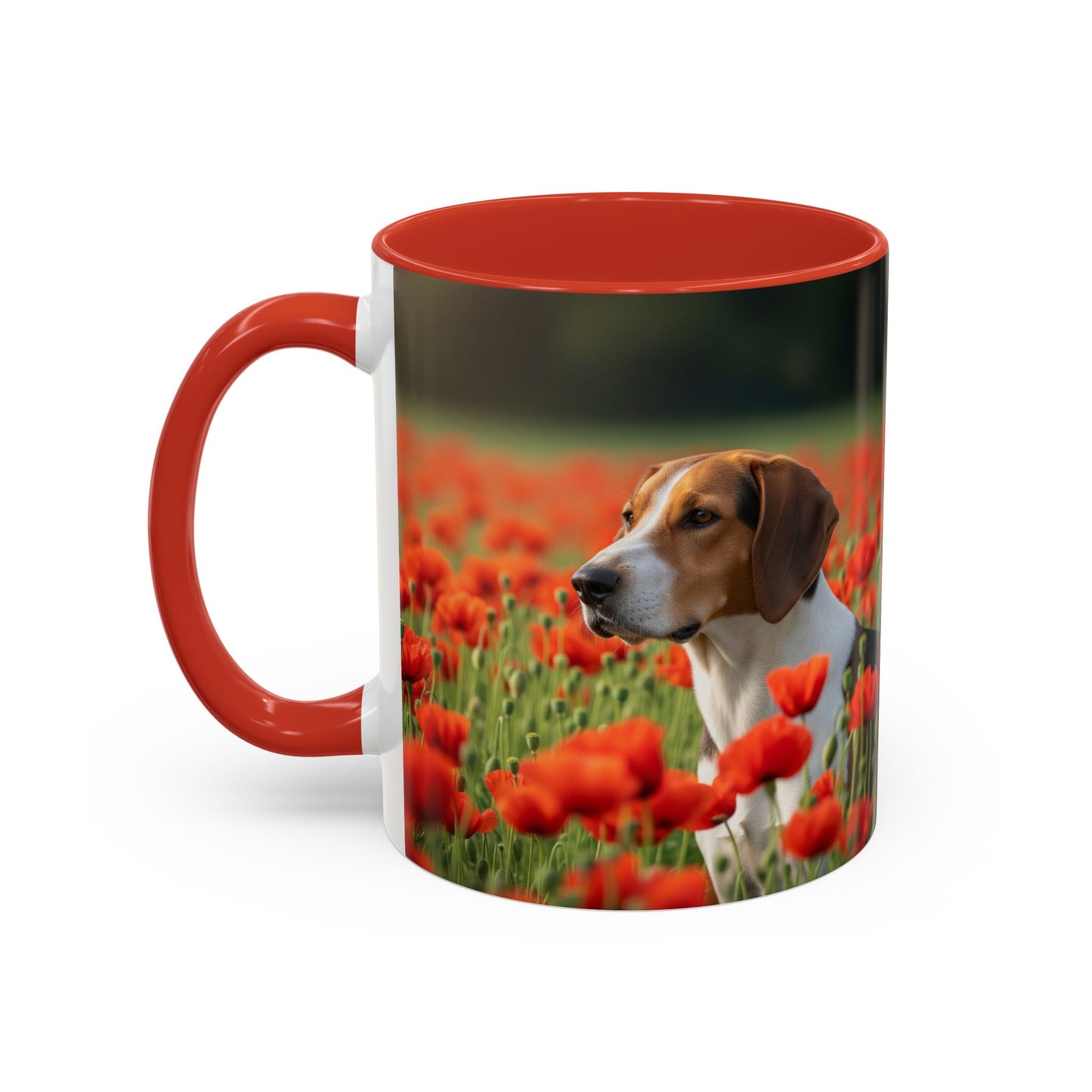 Foxhound Accent Coffee Mug - Perfect Gift for Dog Lovers
