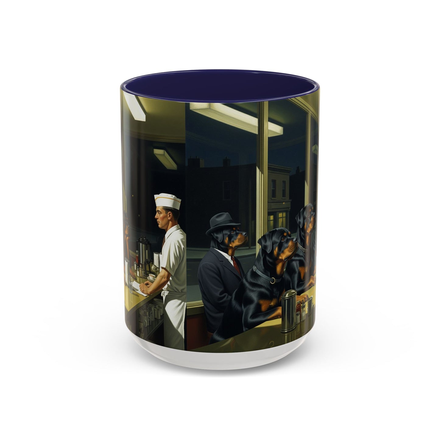 Rottweiler Accent Coffee Mug - Perfect Gift for Dog Lovers