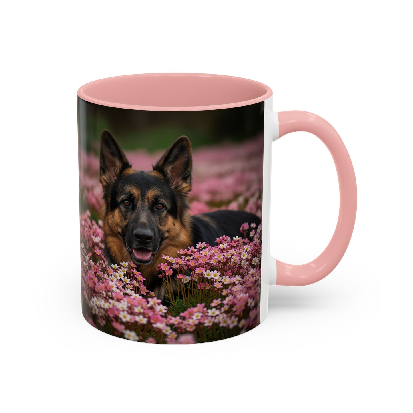 German Shepherd Accent Coffee Mug - Perfect Gift for Dog Lovers