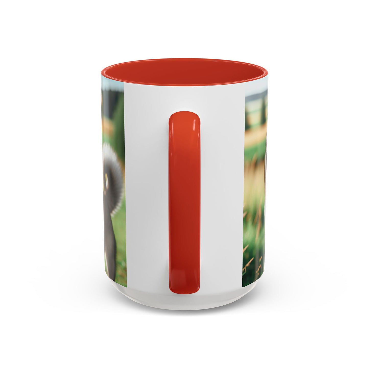 Norwegian Elkhound Accent Coffee Mug - Perfect Gift for Dog Lovers