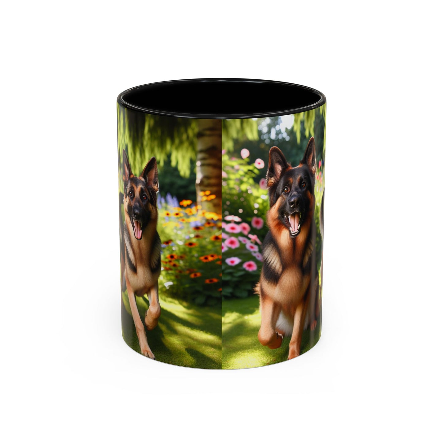 German Shepherd Accent Coffee Mug - Perfect Gift for Dog Lovers