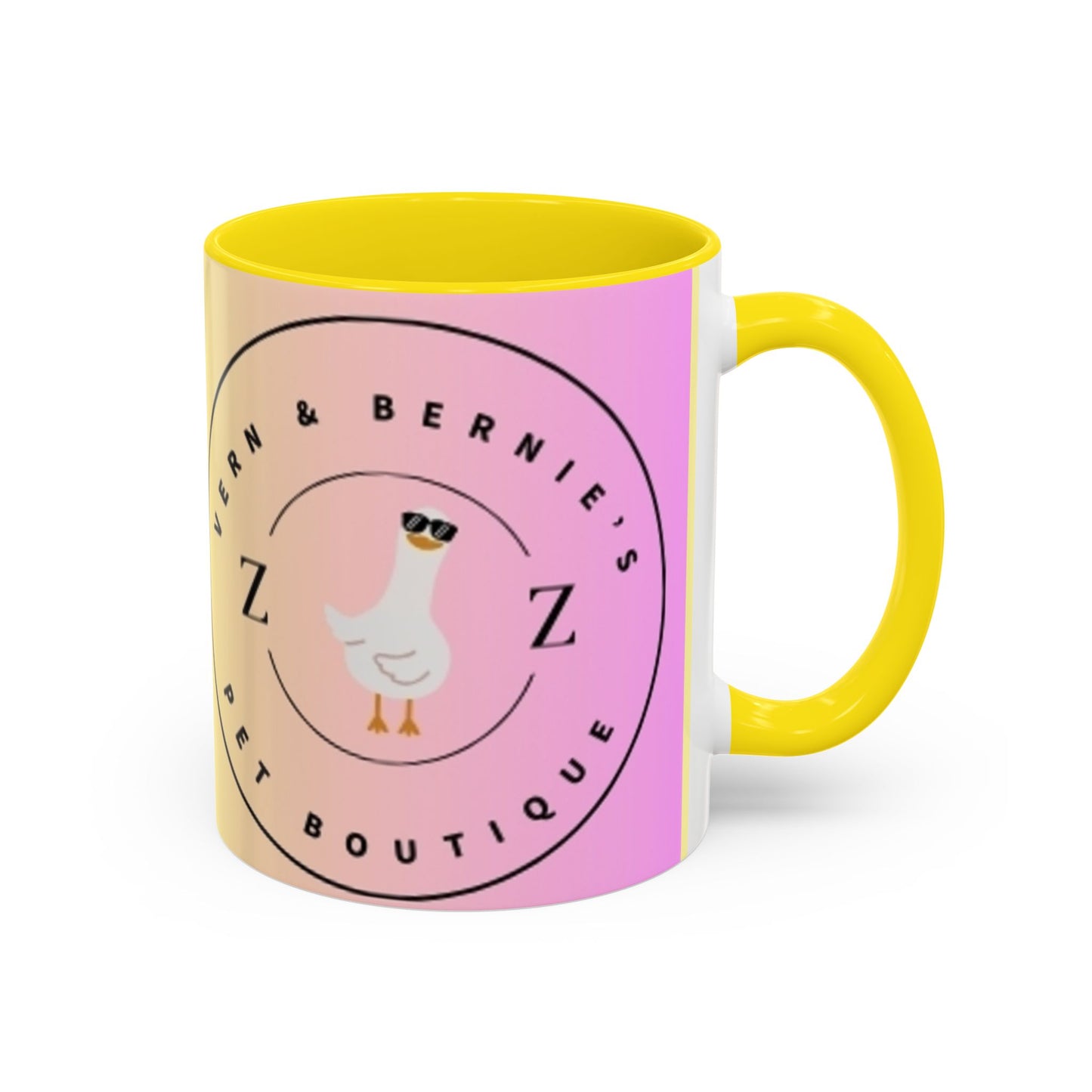 Vern and Bernie's Accent Coffee Mug - Perfect Gift for Dog Lovers