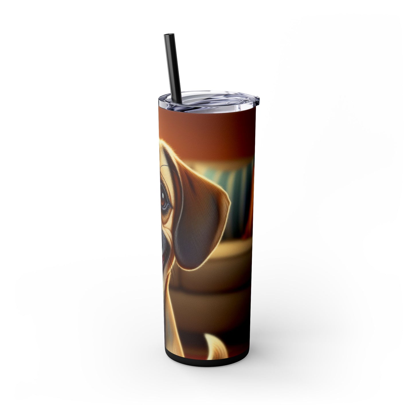 Puggle Tumbler with Straw, 20oz