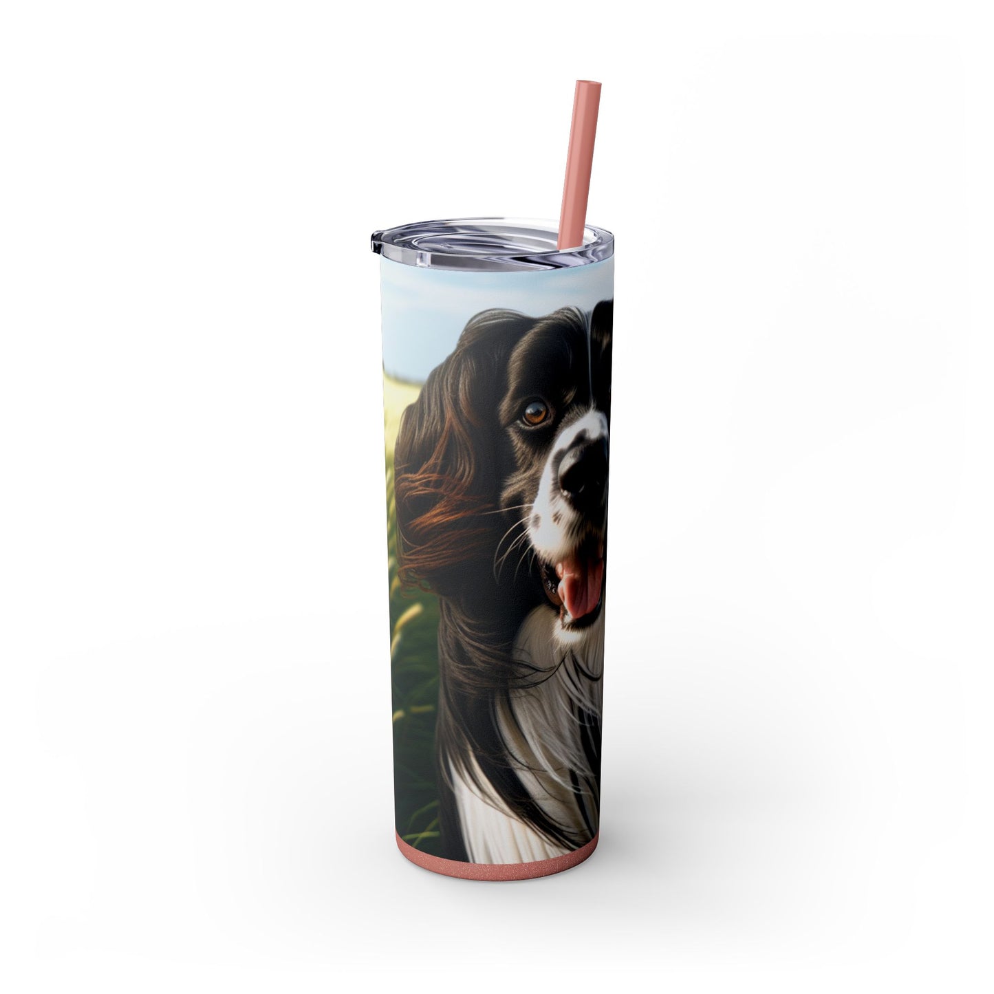 Large Munsterlander Tumbler with Straw, 20oz