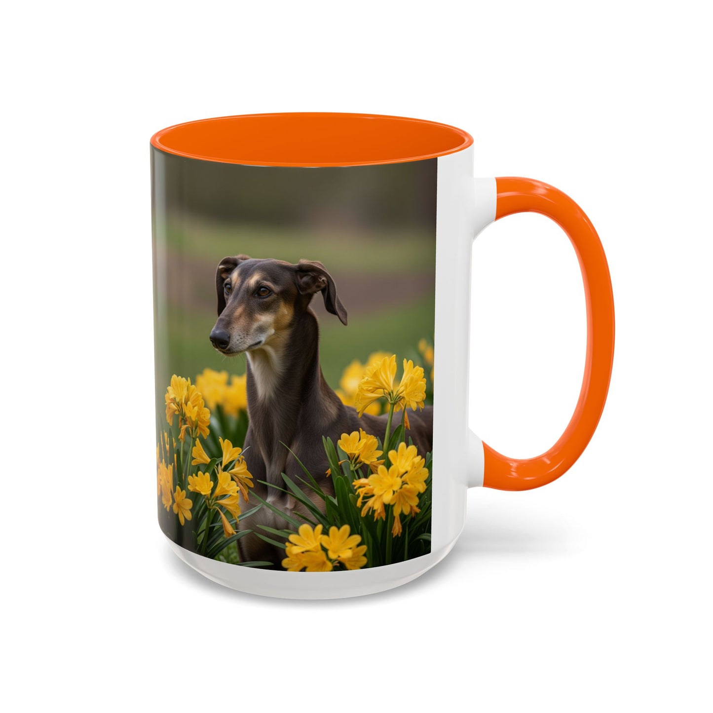 Sloughi Accent Coffee Mug - Perfect Gift for Dog Lovers